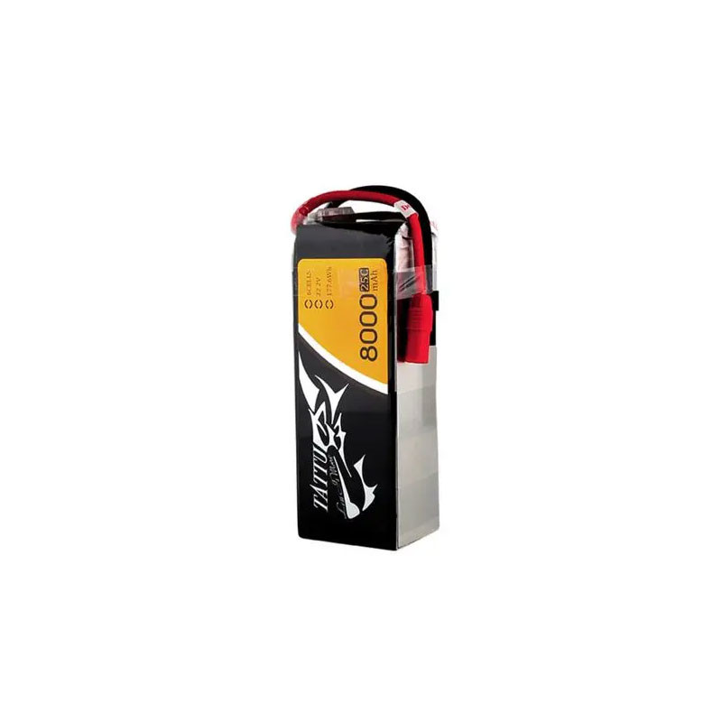 22.2V G-TECH 6S 8000mAh 25C Lipo Battery with Amass AS150