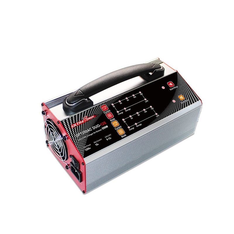 Ultra Power UP1200AC DUO 2X600W 15A 6-12S Battery UAV Charger