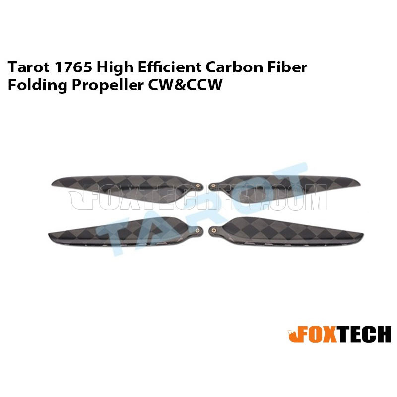 Tarot 1765 Carbon Fiber Folding Propeller CW/CCW(TL2948)