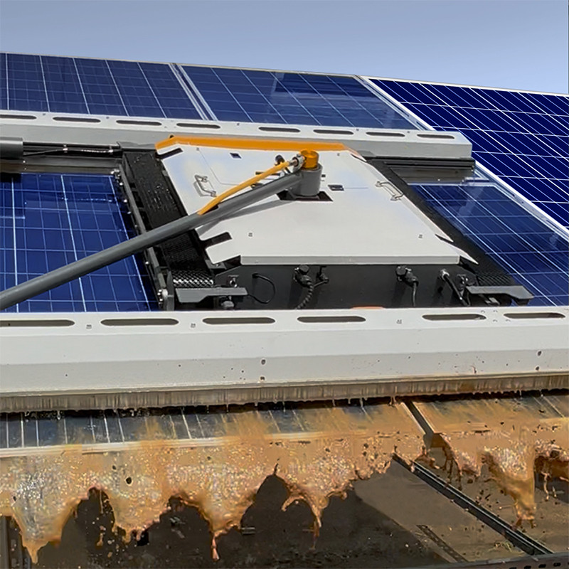 Solar Panel Cleaning Robot Sweeper-180 / Sweeper-180 PRO — Wide