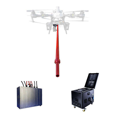 T-FC100X Tethered Firefighting Drone Power & Water System for DJI FlyCart 100 | Long-Endurance Firefighting Drone Solution