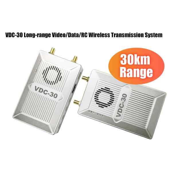VDC 30 Long-range Video/Data/RC Wireless Transmission System