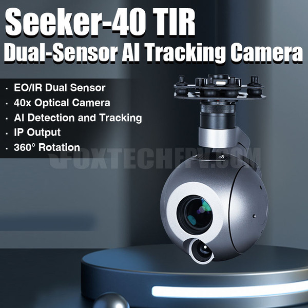 Seeker-40 TIR Dual-Sensor AI Tracking Camera