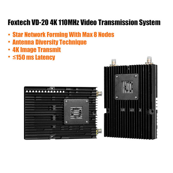 VD-20 / VD-150 4K 110MHz Video Transmission System