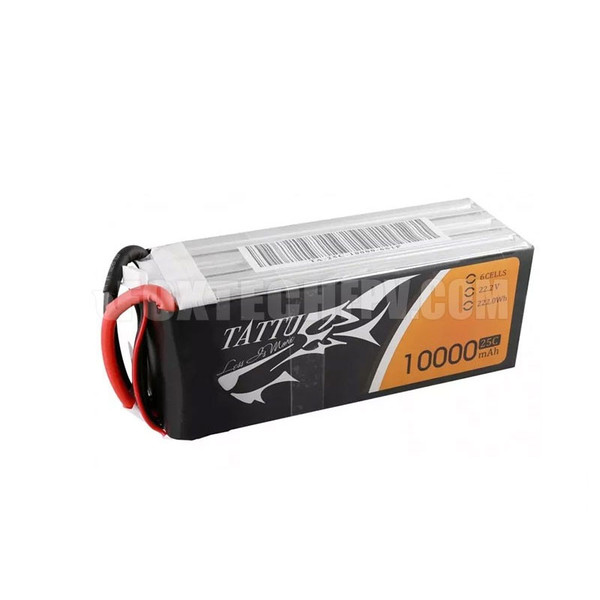 TATTU 22.2V 6S 10000mAh 25C Lipo Battery