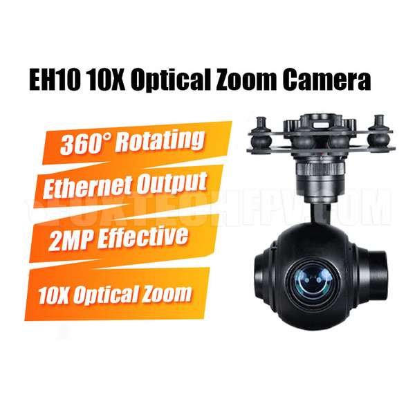 EH10 10X Optical Zoom Camera with 3-axis Gimbal