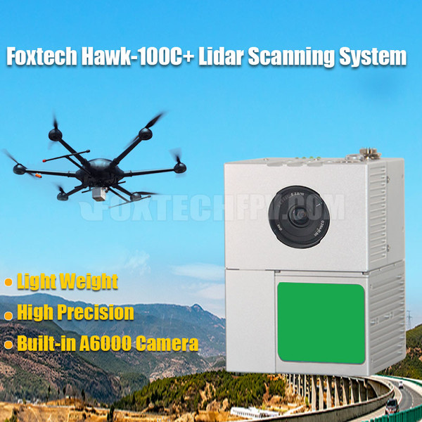 Hawk-100C+ Drone Lidar Scanning System
