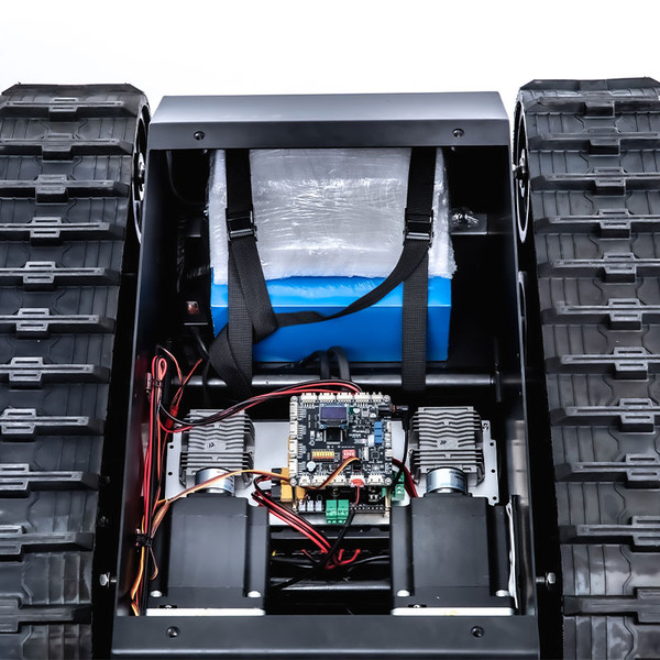 TS5.0 100kg All Terrain High Speed Crawler Tank Tracked  Robot Chassis UGV