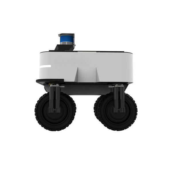 FW-02 Omnidirectional Wheeled Robot Platform-4WS/ 4WD Mini UGV Robot Chassis with Multi-Line LiDAR