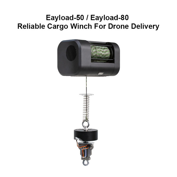Eayload-50 / Eayload-80 Reliable Cargo Winch For Heavy-Duty Industrial Drones Eayload-50 / Eayload-80 Reliable Cargo Winch For Heavy-Duty Industrial Drones
