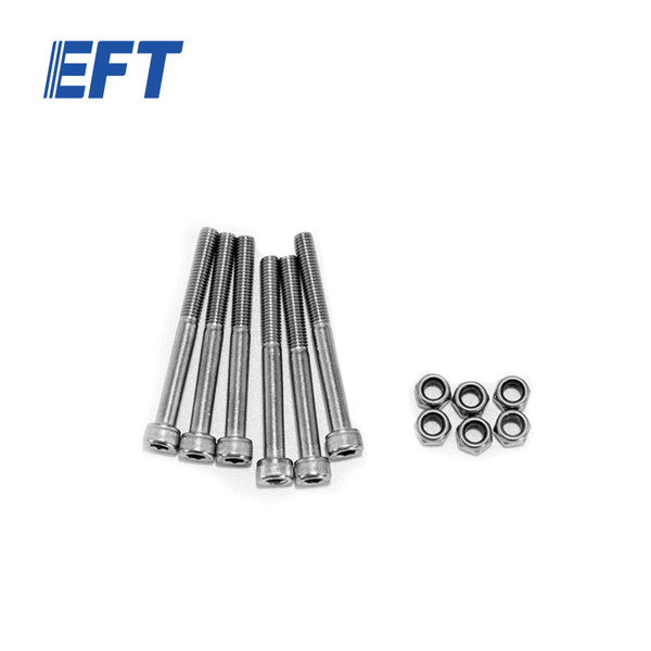 EFT Drone Arm Screw Packet M6*60/6pcs for EFT E416P/E616P/E410P 40mm Agriculture Sprayer Drone Parts