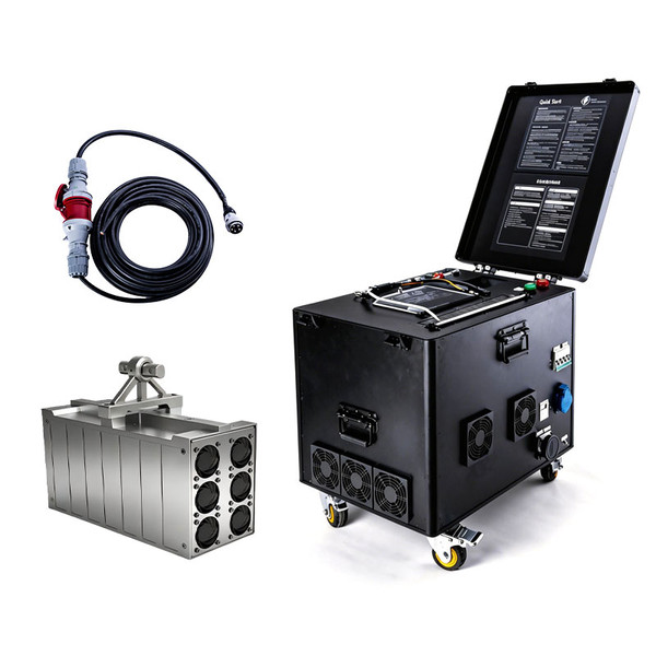 T-FC100 MINI Tethered Power Solution for DJI FlyCart 100 | 6+ Hours Continuous Power for Aerial Monitoring, Security, Nighttime Operations