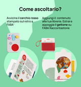 Bruno l'orso insonne - Utilizzo Libro con Audiolibro: FABA
