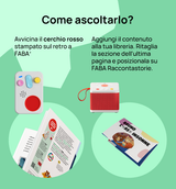 Bruno l'orso insonne - Utilizzo Libro con Audiolibro: FABA