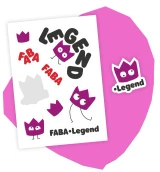 Adesivo FABA Club Legend: FABA