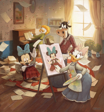Piccole donne con Minni e Paperina - Contenuto digitale: FABA