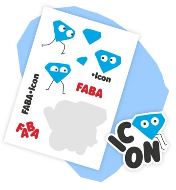 Adesivo FABA Club Icon: FABA