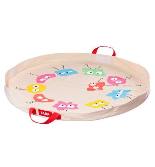 Tappeto-sacco porta giochi Voilà: FABA Tappeto-sacco porta giochi Voilà: FABA