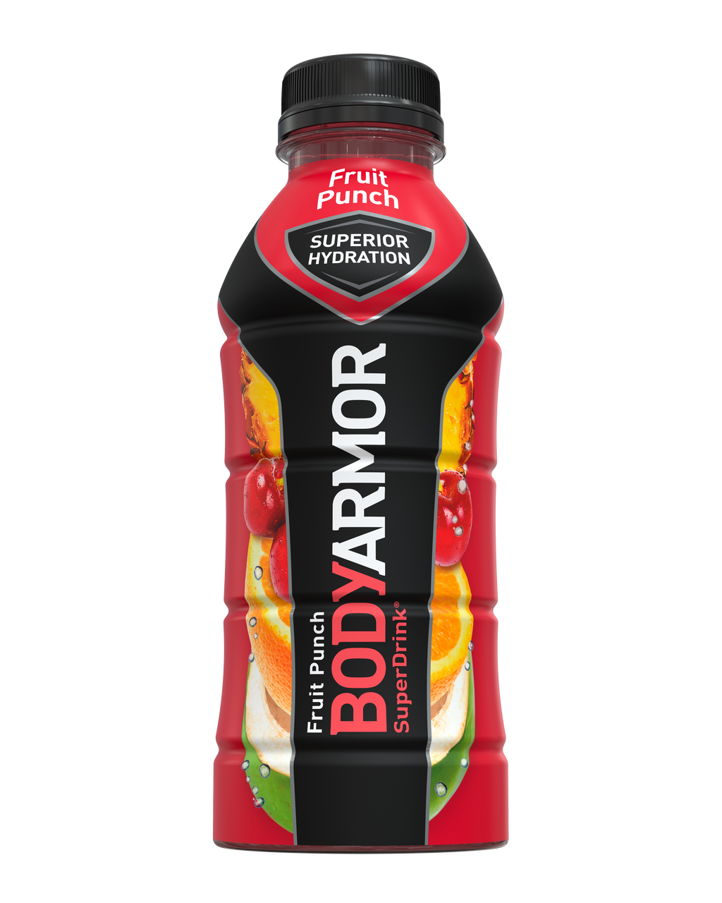 BODYARMOR Sports Drink Fruit Punch, 16 oz. Bottles, 12 pack