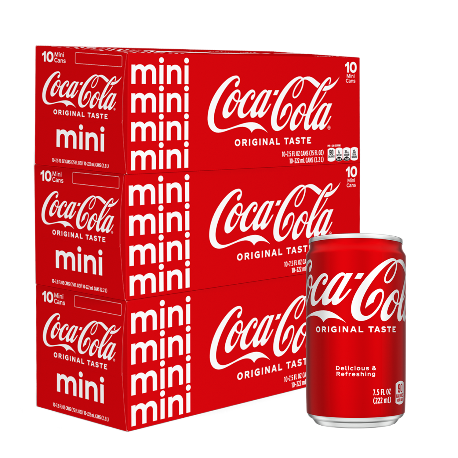 coca-cola-7-5oz-mini-cans-soda for Coca Cola Stencil Free Printable Coca-Cola | 7.5oz mini cans | Soda for Coca Cola Stencil Free Printable