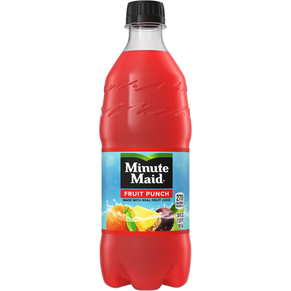 Minute Maid Fruit Punch, 20 oz. Bottles, 24 Pack
