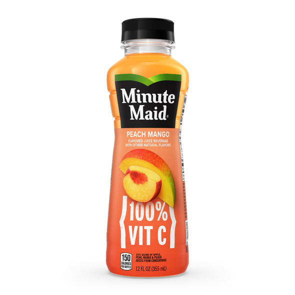 Minute Maid Peach Mango, 12 oz. Bottle, 24 Pack