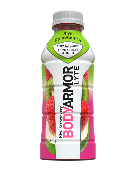 BODYARMOR Lyte Sports Drink  Kiwi Strawberry, 16 oz. Bottles, 12 pack