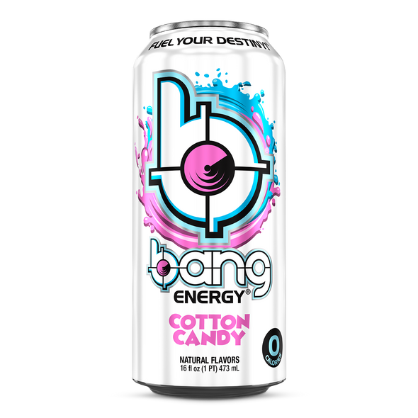 Bang Energy Cotton Candy, 16 oz. Cans, 12 Pack