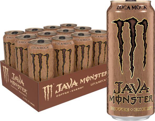 Monster Energy Java Loca Moca, 15 oz. Cans, 12 Pack