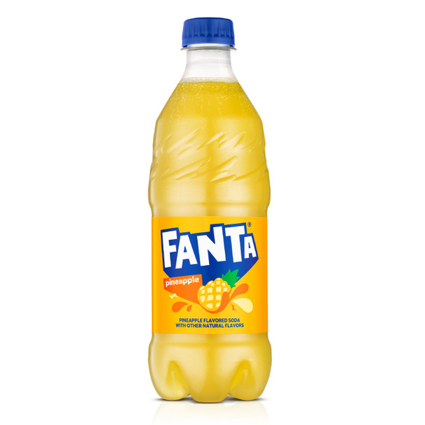 Fanta Pineapple, 20 oz. Bottles, 24 Pack