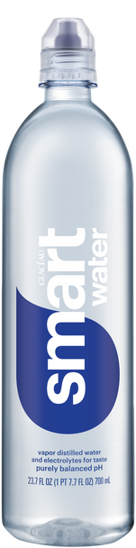 smartwater, 23.7oz Sports Cap Bottles, 24 pack