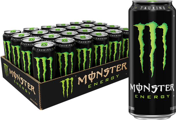 Monster Energy, 16 oz. Cans, 24 Pack