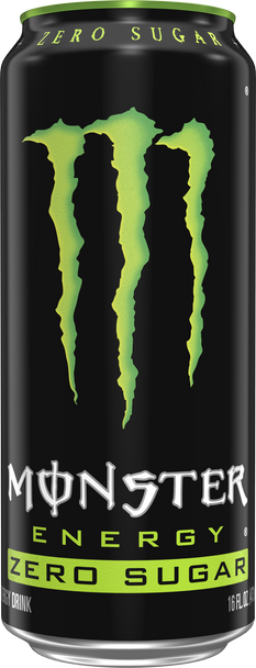 Monster Energy Zero Sugar, 16 oz. Cans, 24 Pack