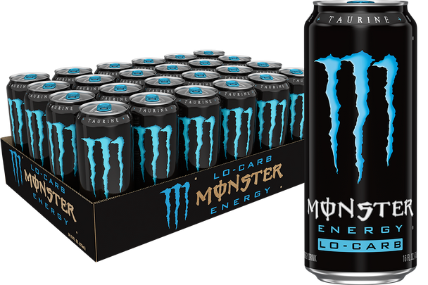 Monster Energy Lo-Carb, 16 oz. Cans, 24 Pack