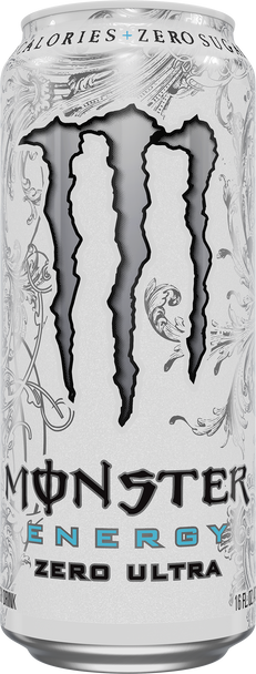 Monster Energy Zero Ultra, 16 oz. Cans, 24 Pack