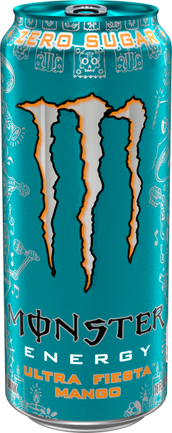 Monster Energy Ultra Fiesta Mango, 16 oz. Cans, 24 Pack