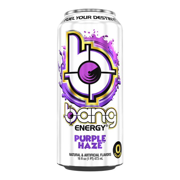 Bang Energy Purple Haze, 16 oz. Cans, 12 Pack