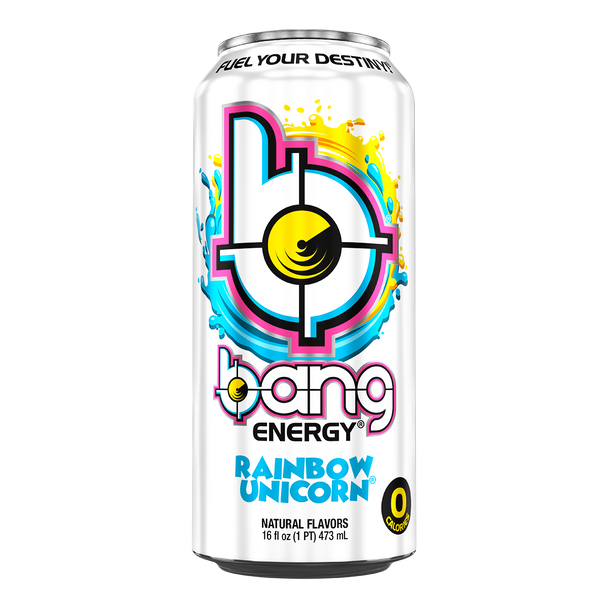 Bang Energy Rainbow Unicorn, 16 oz. Cans, 12 Pack