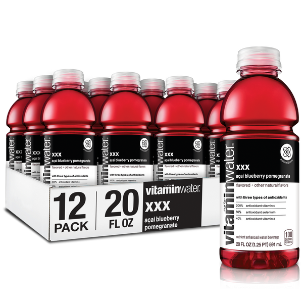 vitaminwater xxx, 20 oz. Bottles 12 Pack