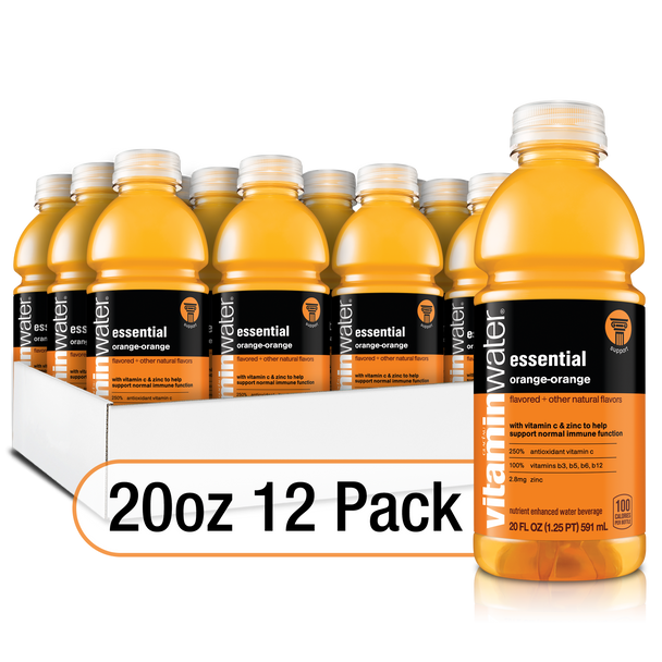 vitaminwater essential, 20 oz. Bottles 12 Pack
