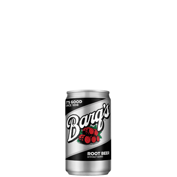 Barq's Root Beer, 7.5 oz. Mini Cans, 30 Pack