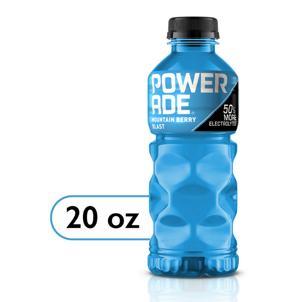 POWERADE Mountain Berry Blast, 20 oz. Bottles 24 Pack