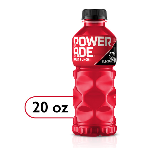 POWERADE Fruit Punch 20 oz. Bottles 24 Pack