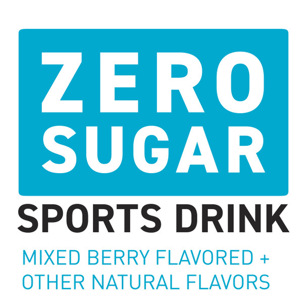 POWERADE Zero Mixed Berry, 20 oz. Bottles 24 Pack