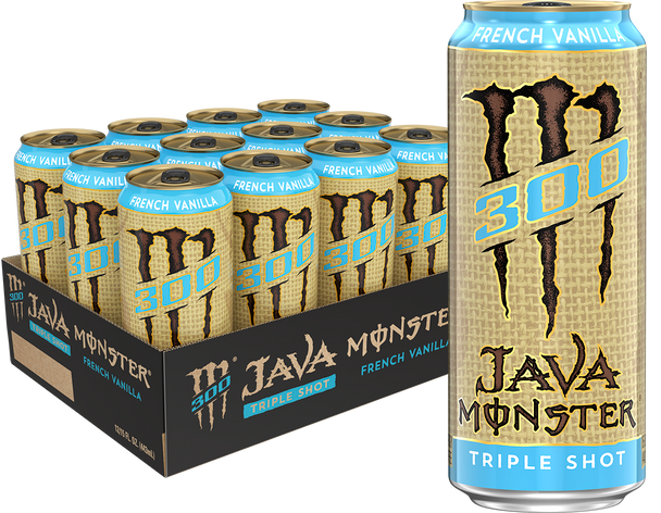 Monster Energy Java Triple Shot French Vanilla, 15 oz. Cans, 12 Pack