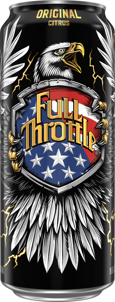 Full Throttle Energy Drink Original Citrus, 16 oz. Cans, 24 Pack