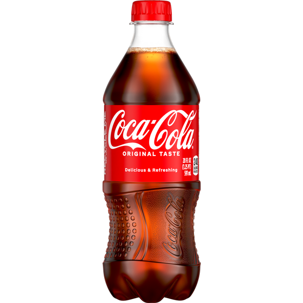 Coca-Cola, 20 oz. Bottles, 24 Pack