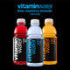 An assortment of vitaminwater 