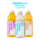 An assortment of zero sugar vitaminwater An assortment of zero sugar vitaminwater