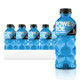 A 24 pack of 20 ounce POWERADE mountain berry blast (blue flavor)